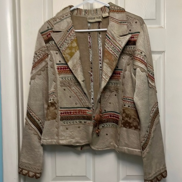 Urban tribe, pristine condition. Boho jacket, size small - Picture 9 of 9